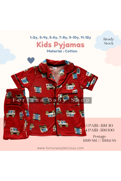 Pyjamas Ambulance (Dusty Red)