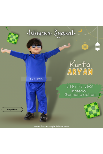 Kurta Aryan Royal Blue Kurta Aryan Royal Blue
