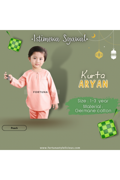 Kurta Aryan Peach Kurta Aryan Peach