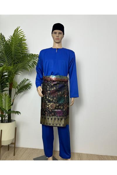 Baju Melayu Muhammad (ADULT) Royal Blue Baju Melayu Muhammad (ADULT) Royal Blue