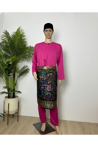 Baju Melayu Muhammad (ADULT) Hot Pink Baju Melayu Muhammad (ADULT) Hot Pink