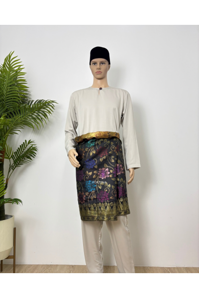 Baju Melayu Muhammad (ADULT) Soft Grey Baju Melayu Muhammad (ADULT) Soft Grey