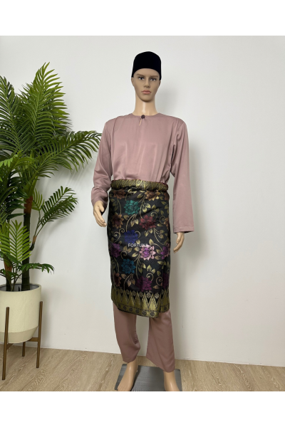 Baju Melayu Muhammad (ADULT) Dusty Purple Baju Melayu Muhammad (ADULT) Dusty Purple
