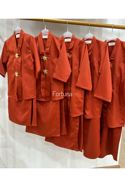 Kebaya Lily (Brick orange) Kebaya Lily (Brick orange)