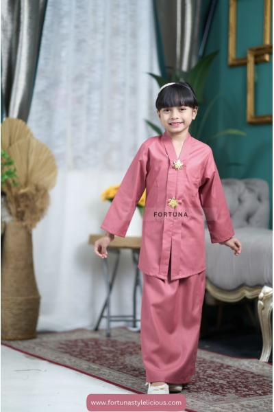 Kebaya Maryam (Dusty Pink)