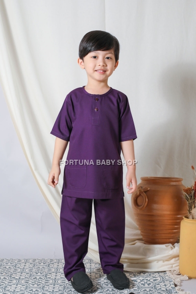 Kurta Mateen Dark Purple