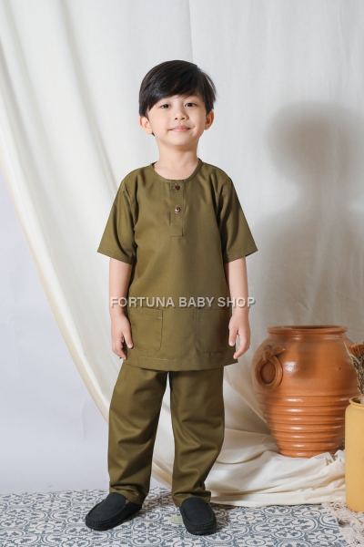 Kurta Mateen Olive Green