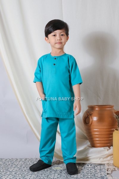 Kurta Mateen Turqoise Blue