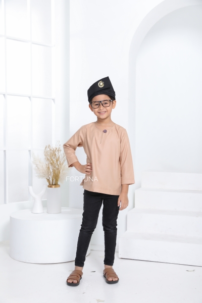 Kurta Ayaaz Kids - Nude Brown