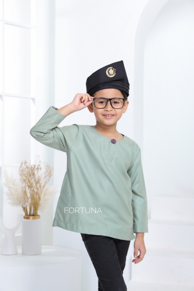 Kurta Ayaaz Kids - Sage Green