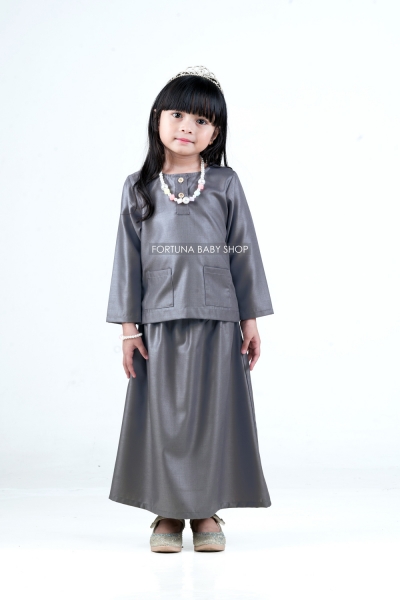 Kurung Fatima Grey