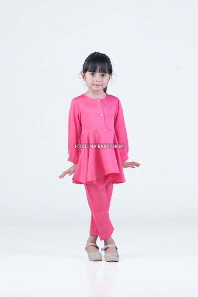 Peplum Raisya Pink