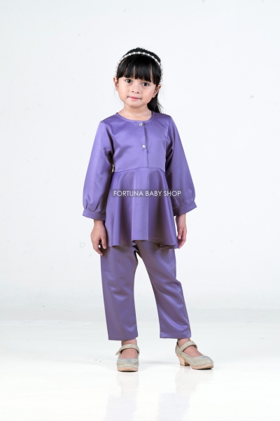 Peplum Raisya Violet Purple