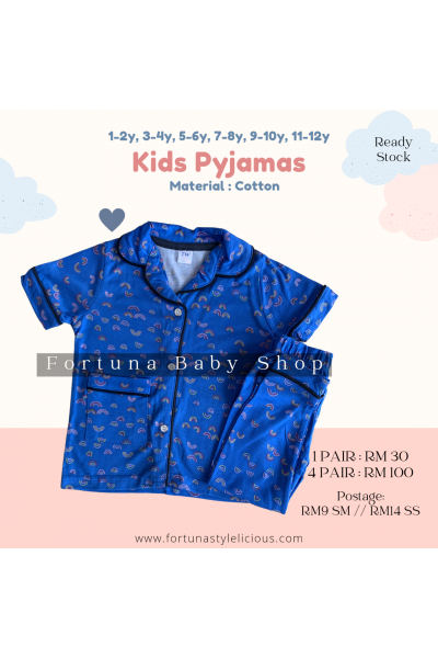 Pyjamas rainbow (blue) Pyjamas rainbow (blue)