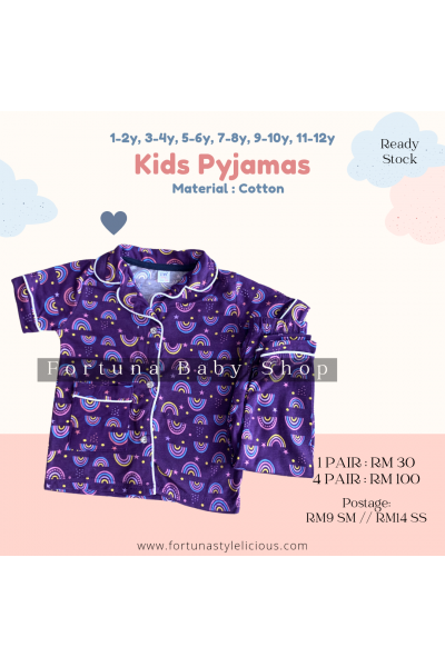 Pyjamas rainbow (purple) Pyjamas rainbow (purple)