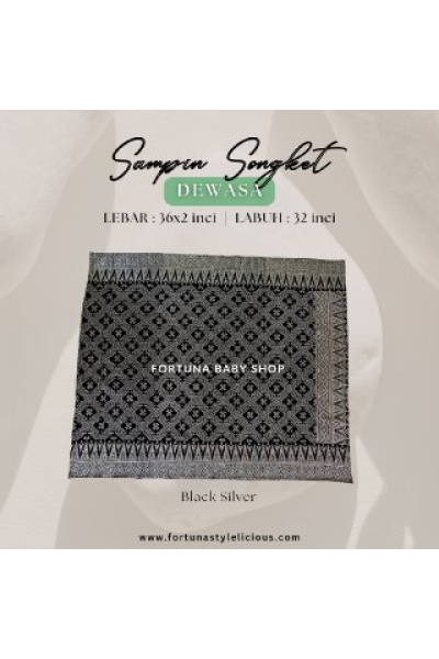 Sampin Black Silver: NEW EDITION (FREE SIZE / ADULT)