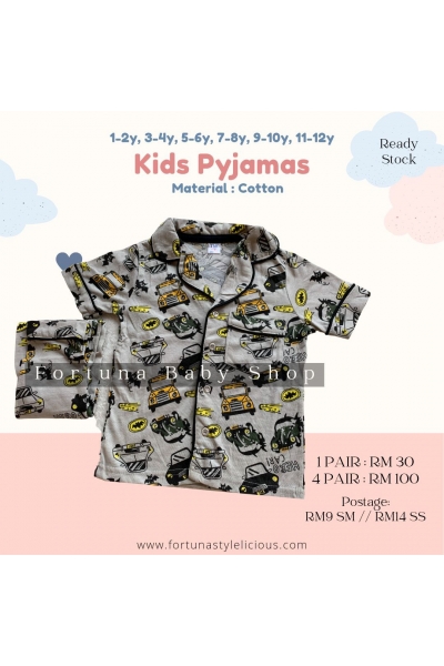 Pyjamas Batman (Grey)