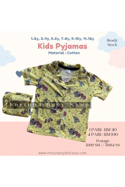 Pyjamas Little Pony (Yellow)
