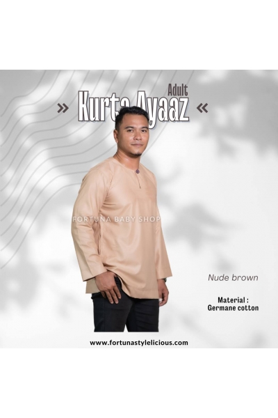 Kurta Ayaaz Adults - Nude Brown Kurta Ayaaz Adults - Nude Brown