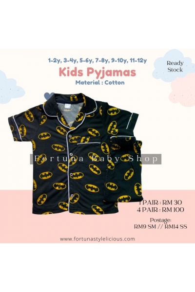 Pyjamas Batman (black)