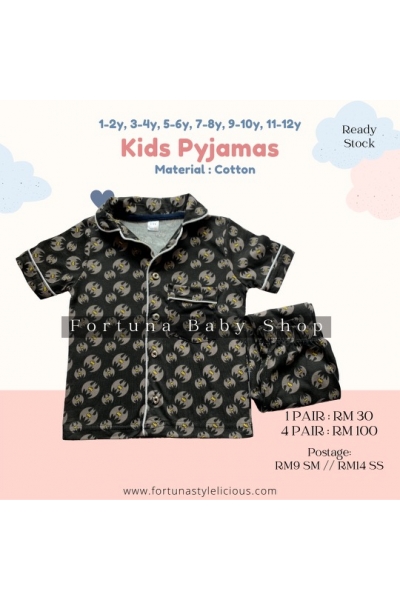 Pyjamas Batman (Dusty Black)