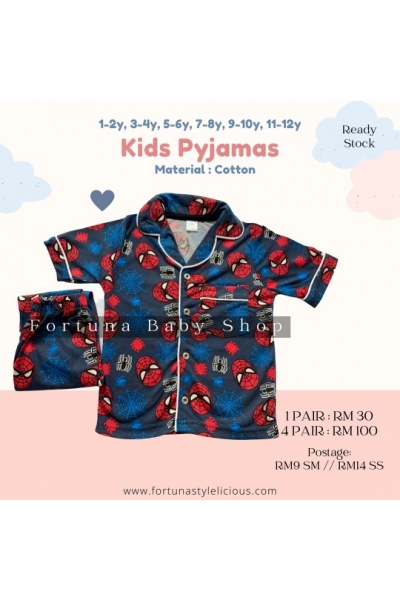 Pyjamas Spiderman (Dark Blue) Pyjamas Spiderman (Dark Blue)
