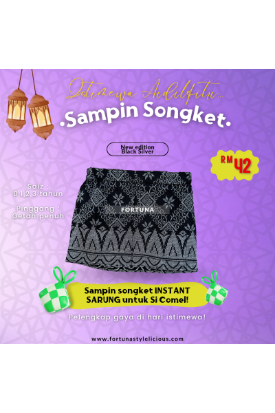 Sampin kids NEW EDITION Black - Silver 