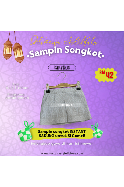 Sampin kids NEW EDITION White - Silver
